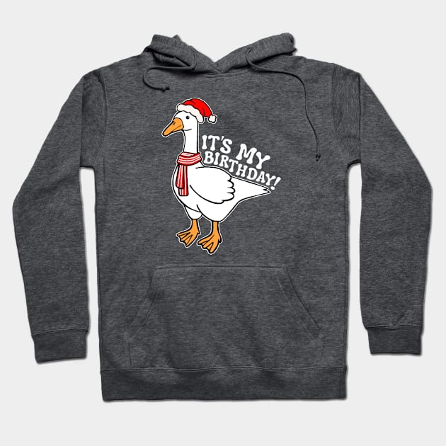 December Birthday Silly Goose Hoodie by Downtown Rose